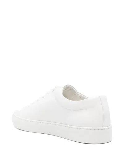 Jak Royal Leather Sneakers In White