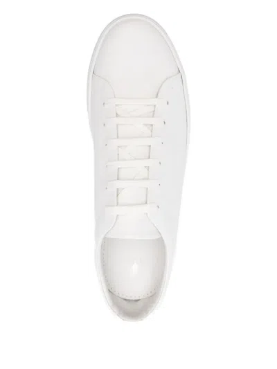 Jak Royal Leather Sneakers In White