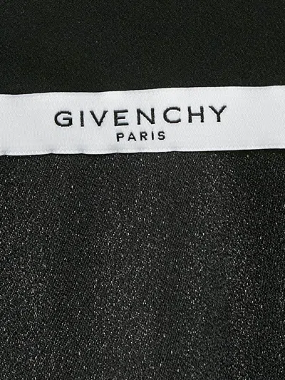 Pre-owned Givenchy Sleeveless Tie-neck Dress In Black