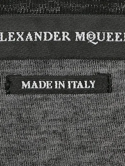 Pre-owned Alexander Mcqueen Ribcage Graphic-print T-shirt