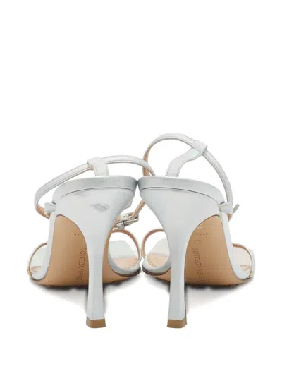 Pre-owned Bottega Veneta 2024 Patent Leather Square-toe Sandals
