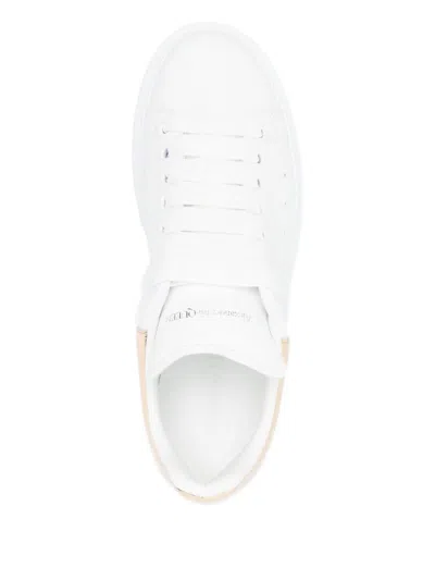 Alexander Mcqueen Oversized Leather Sneakers - Women's - Rubber/calf Leather
