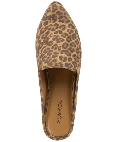 Style & Co Women's Naomii Mules, Exclusively At Macy's In Brown