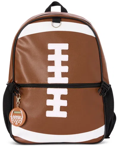 Inmocean Boys Football Backpack, Keychain & Lunch Bag Set