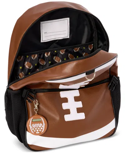 Inmocean Boys Football Backpack, Keychain & Lunch Bag Set