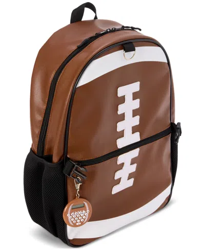 Inmocean Boys Football Backpack, Keychain & Lunch Bag Set