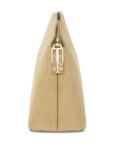 Victoria Beckham Victoria Suede Zip-fastening Clutch Bag