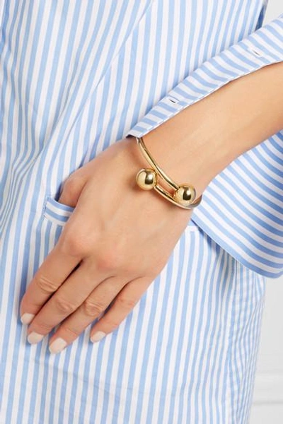 Shop Jw Anderson Gold-plated Cuff