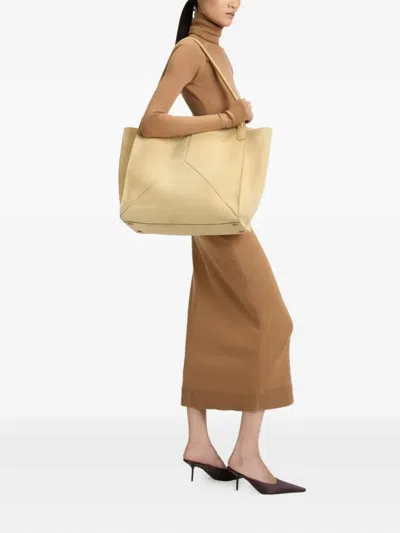 Victoria Beckham Suede Panel Tote Bag