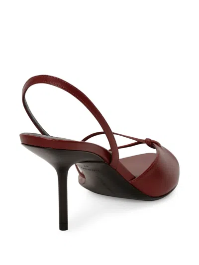 Victoria Beckham 75mm Harlow Slingback Stiletto Sandals In Red