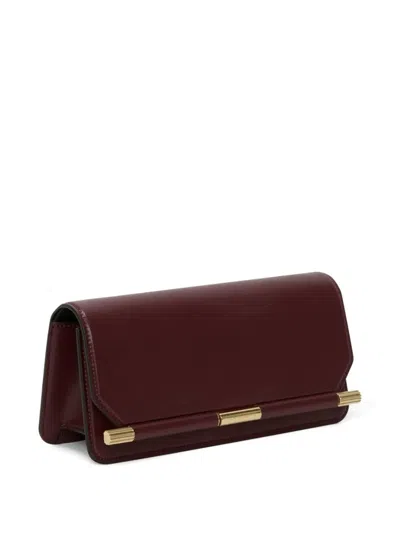 Victoria Beckham 202 Leather Bar-detail Clutch Bag