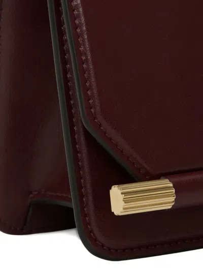 Victoria Beckham 202 Leather Bar-detail Clutch Bag