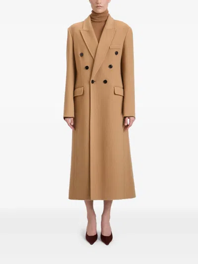 Victoria Beckham Double-breasted Wool Coat