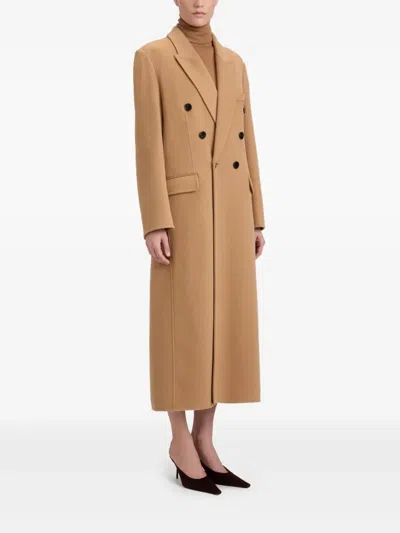 Victoria Beckham Double-breasted Wool Coat
