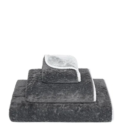 Graccioza Bicolore Hand Towel In Multi