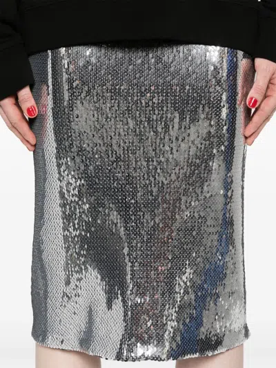 N°21 Pencil Skirt In Gray