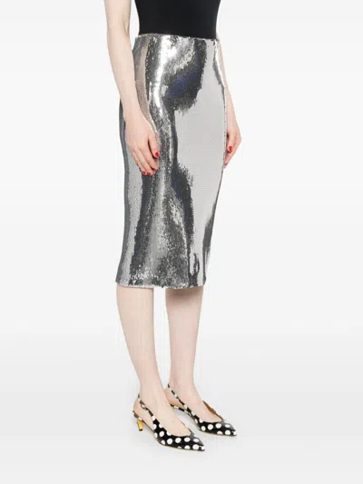 N°21 Pencil Skirt In Gray