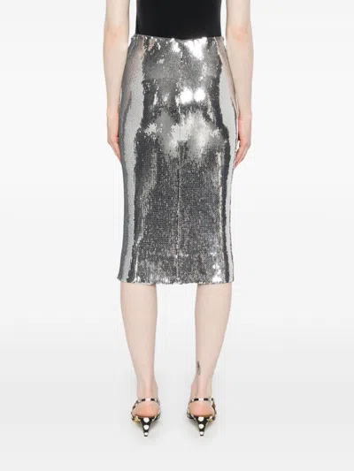 N°21 Pencil Skirt In Gray