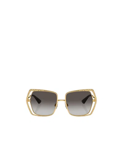 Dolce & Gabbana Dolce  Gabbana Eyewear Square Frame Sunglasses