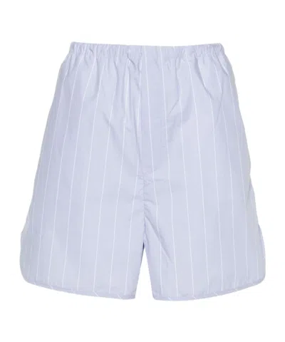 Filippa K Elasticated Waistband Striped Shorts