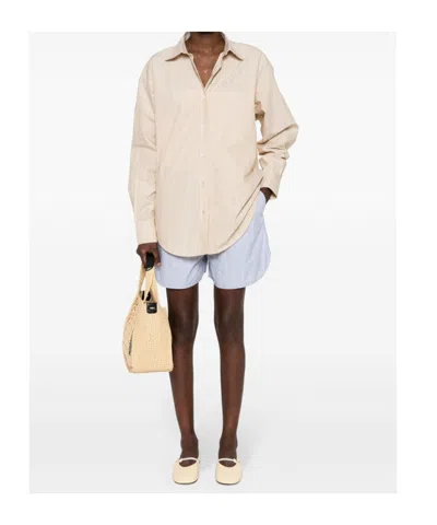 Filippa K Elasticated Waistband Striped Shorts