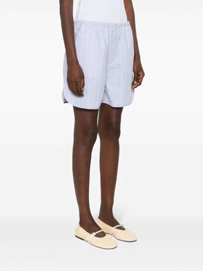 Filippa K Elasticated Waistband Striped Shorts