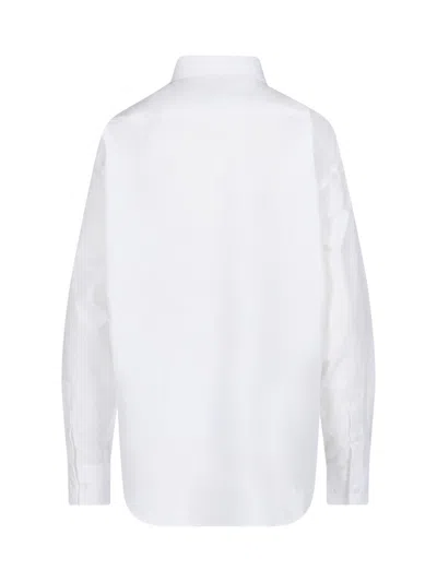 Filippa K Relaxed Fit Long Sleeves Top In White