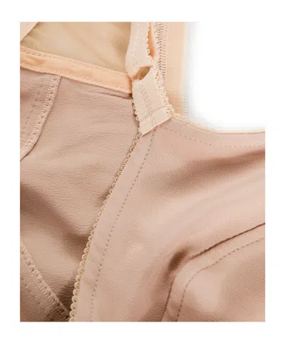 N°21 Scalloped-edges Bra In Neutral