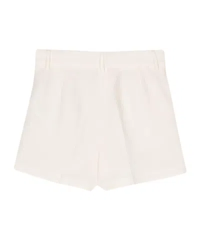 Barena Venezia Dori Canne Linen Shorts In Neutral
