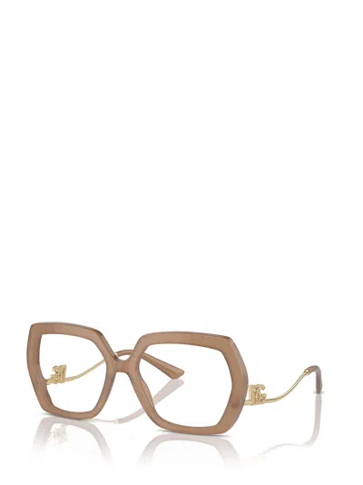 Dolce & Gabbana Dolce  Gabbana Eyewear Geometric Frame Glasses