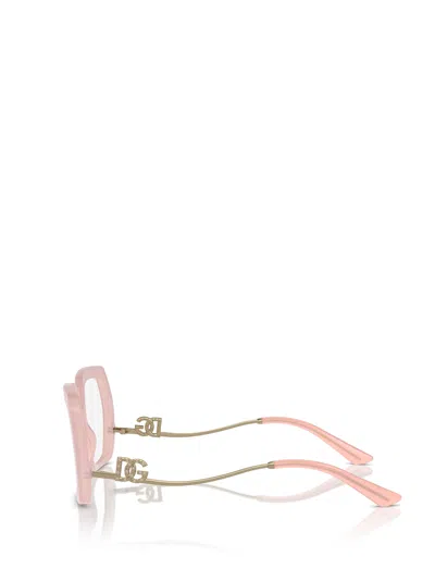 Dolce & Gabbana Dolce  Gabbana Eyewear Irregular Frame Glasses
