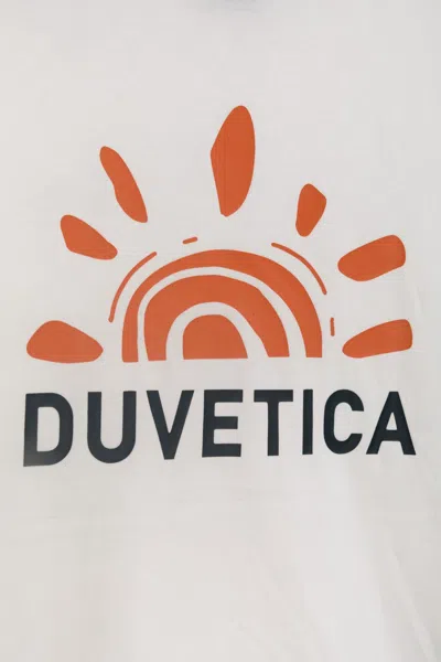 Duvetica Short-sleeved T-shirt In White