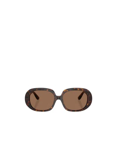 Dolce & Gabbana Dolce  Gabbana Eyewear Round Frame Sunglasses