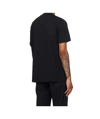 Moschino T-shirt Whit Maxi Print In Black