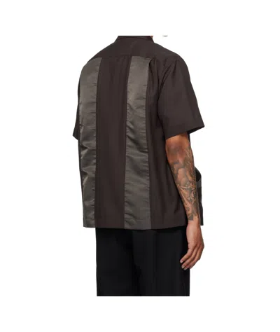 Sacai Short-sleeved Shirt In Multi