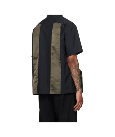 Sacai Short-sleeved Shirt In Multi