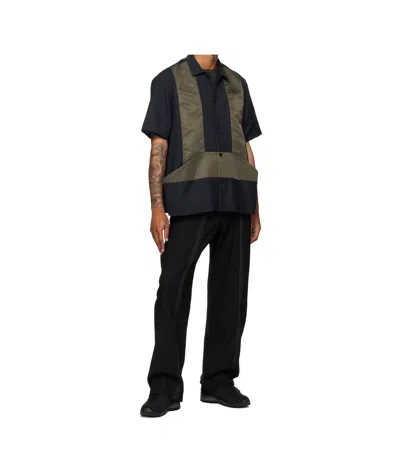 Sacai Short-sleeved Shirt In Multi