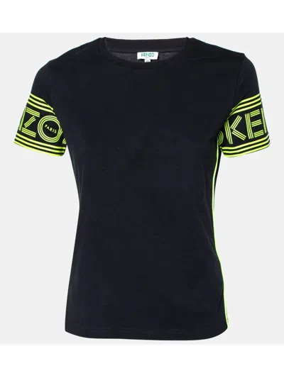 Pre-owned Kenzo 2024 Contrasting-trim T-shirt