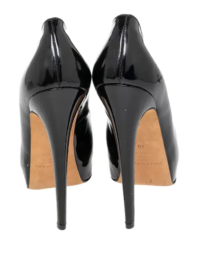 Pre-owned Brian Atwood Patent Leather Platform Pumps