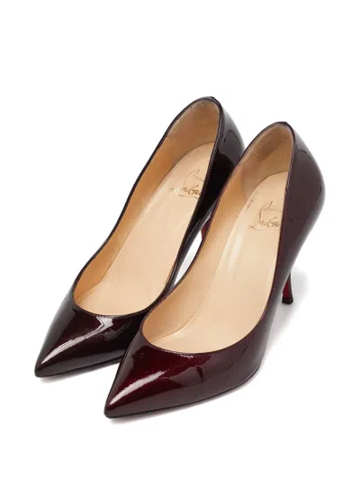 Pre-owned Christian Louboutin Patent Leather Pointed-toe Pumps