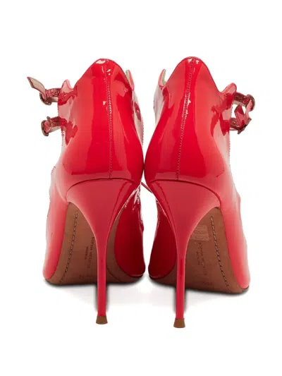 Pre-owned Sophia Webster Patent Leather Bow Sandals