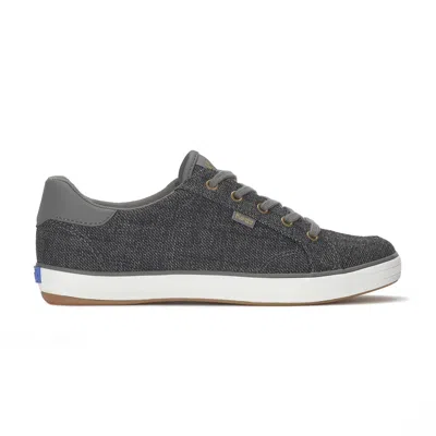 Keds Women's Center Iii Tweed Lace Up Canvas Sneakers