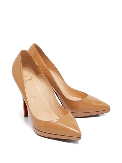 Pre-owned Christian Louboutin Patent Leather Pointed-toe Pumps