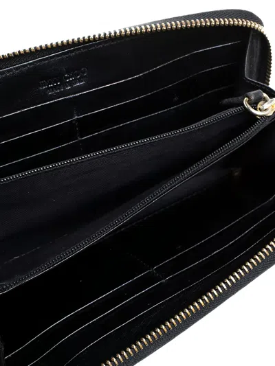 Pre-owned Jimmy Choo Leopard-print Zip Wallet