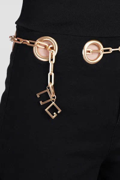 Cult Gaia Sydney Pants In Black Cotton In Black