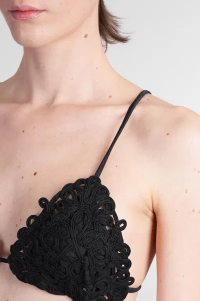 Cult Gaia Irina Beachwear In Black Polyamide In Black