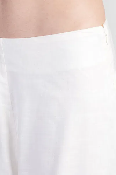 Cult Gaia Kora Pants In White Linen