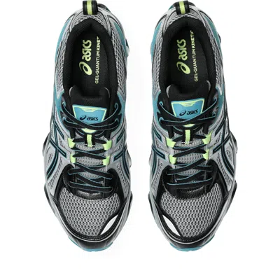 Asics Multicolor Mesh And Rubber Gel Quantum Kinetic Sneakers