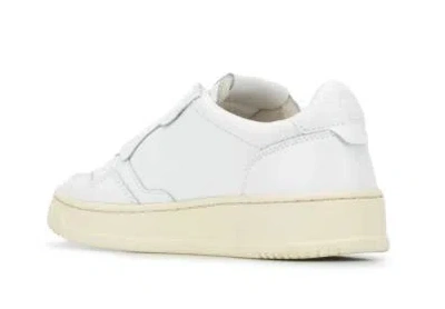Autry Medalist Sneakers In Leather With Suede Inserts