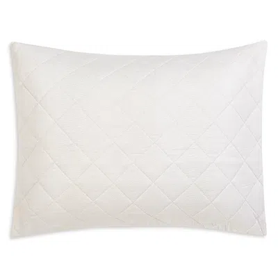 Matouk Jasper Quilted Standard Sham In White